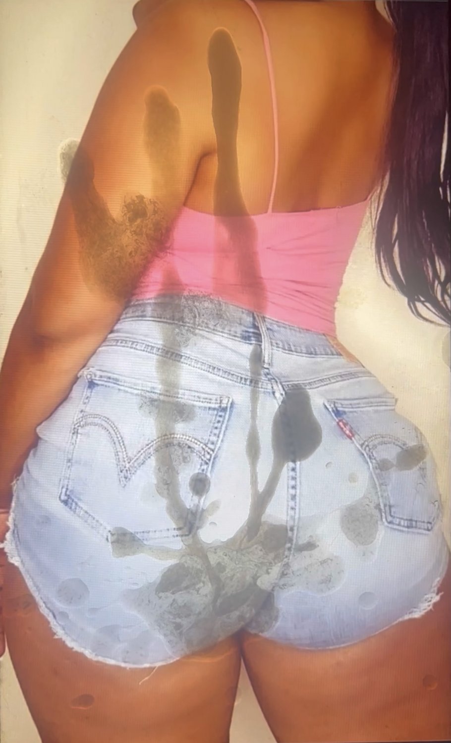 Big Ass Latina Hot Jean Shorts Cum #1y4g3hkJ