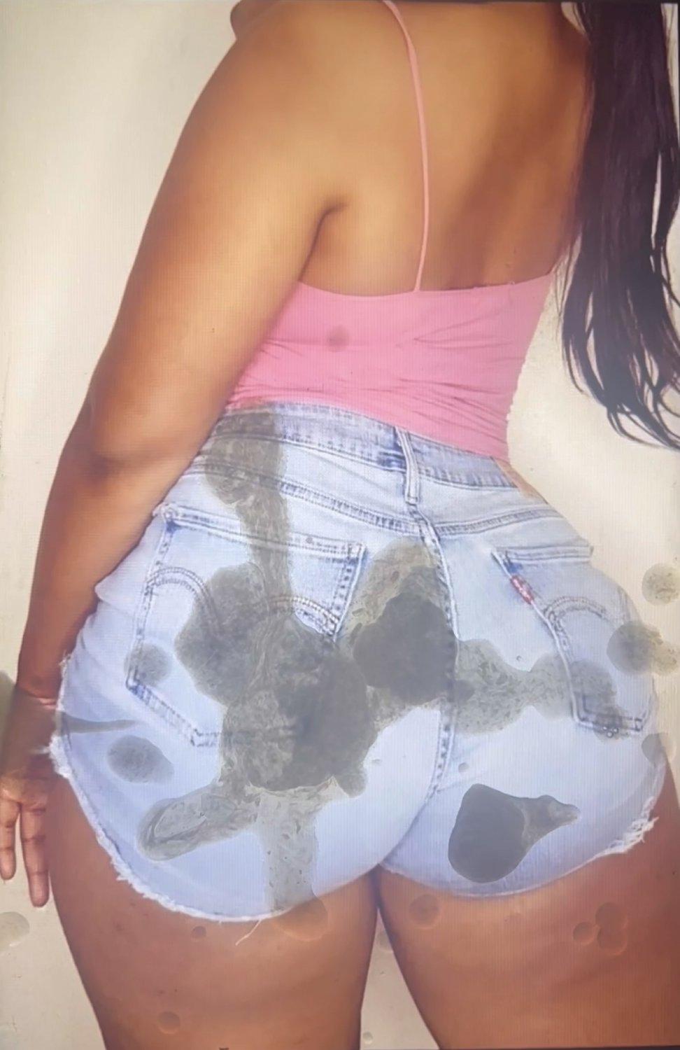 Big Ass Latina Hot Jean Shorts Cum #4OOaBojD